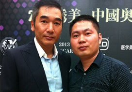 广州长运与明星合影