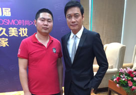 广州长运与明星合影