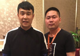 广州长运与明星合影